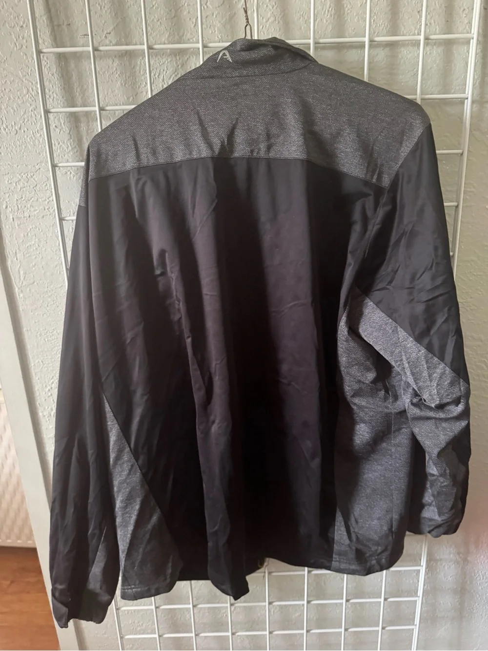 Antigua Black Jacket with Blue Super Bowl LIII Atlanta Logo